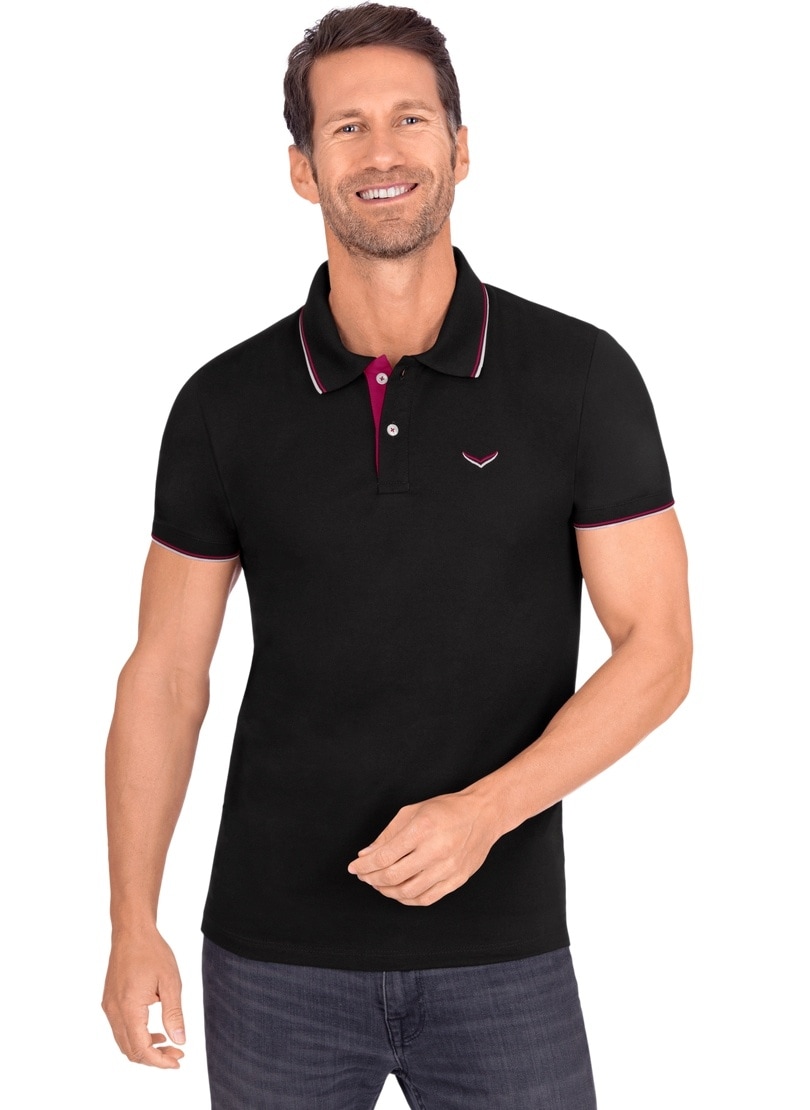 Trigema Poloshirt »TRIGEMA Slim Fit Polohemd« von Trigema