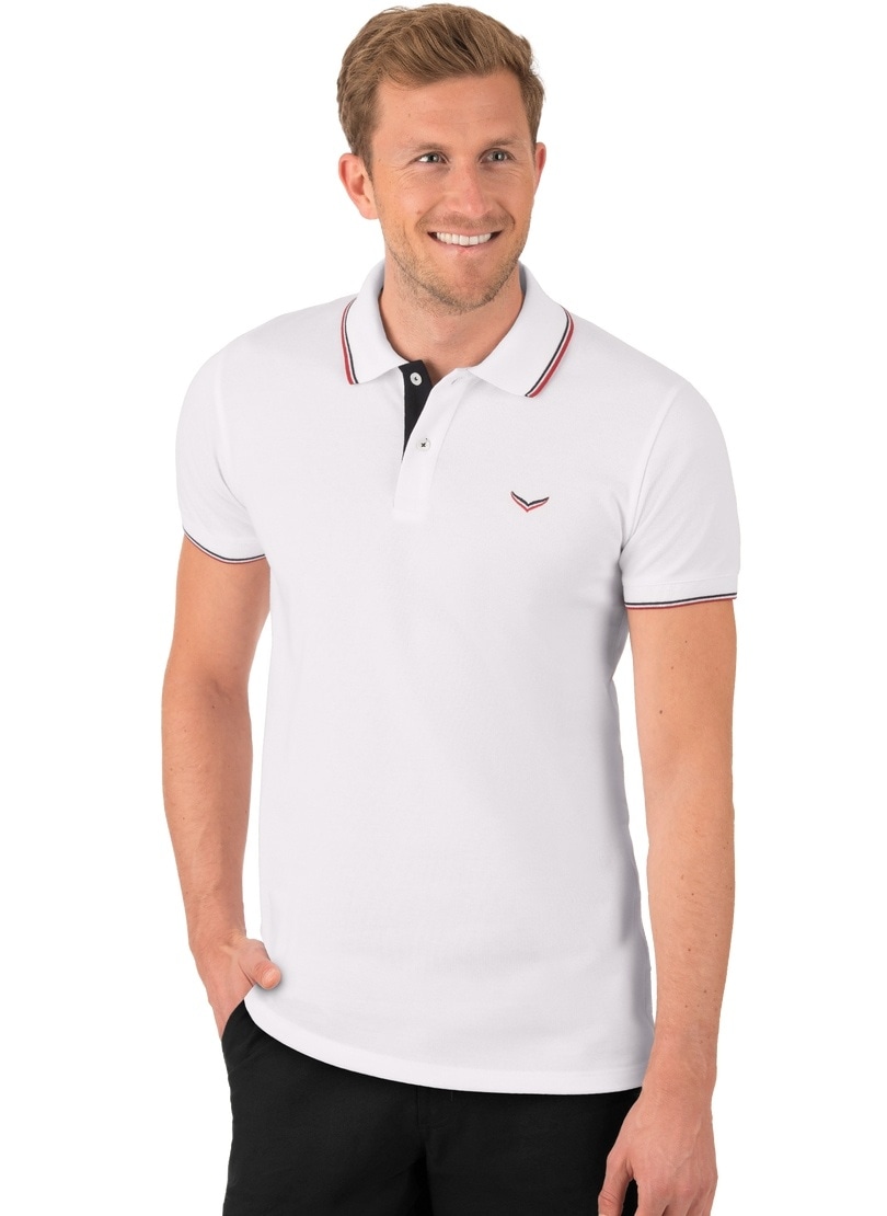 Trigema Poloshirt »TRIGEMA Slim Fit Polohemd« von Trigema