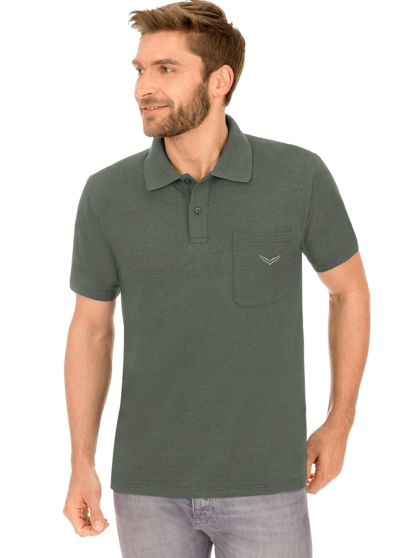 Trigema Poloshirt »TRIGEMA Polohemd mit Brusttasche« von Trigema