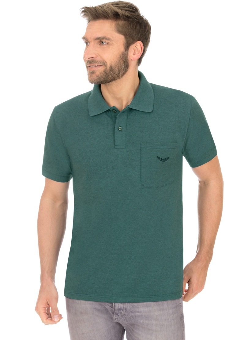 Trigema Poloshirt »TRIGEMA Polohemd mit Brusttasche« von Trigema