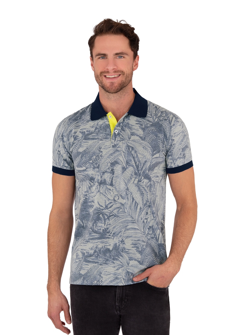 Trigema Poloshirt »TRIGEMA Poloshirt mit schickem floralem Muster« Trigema Poloshirt »TRIGEMA Poloshirt mit schickem floralem Muster« von Trigema