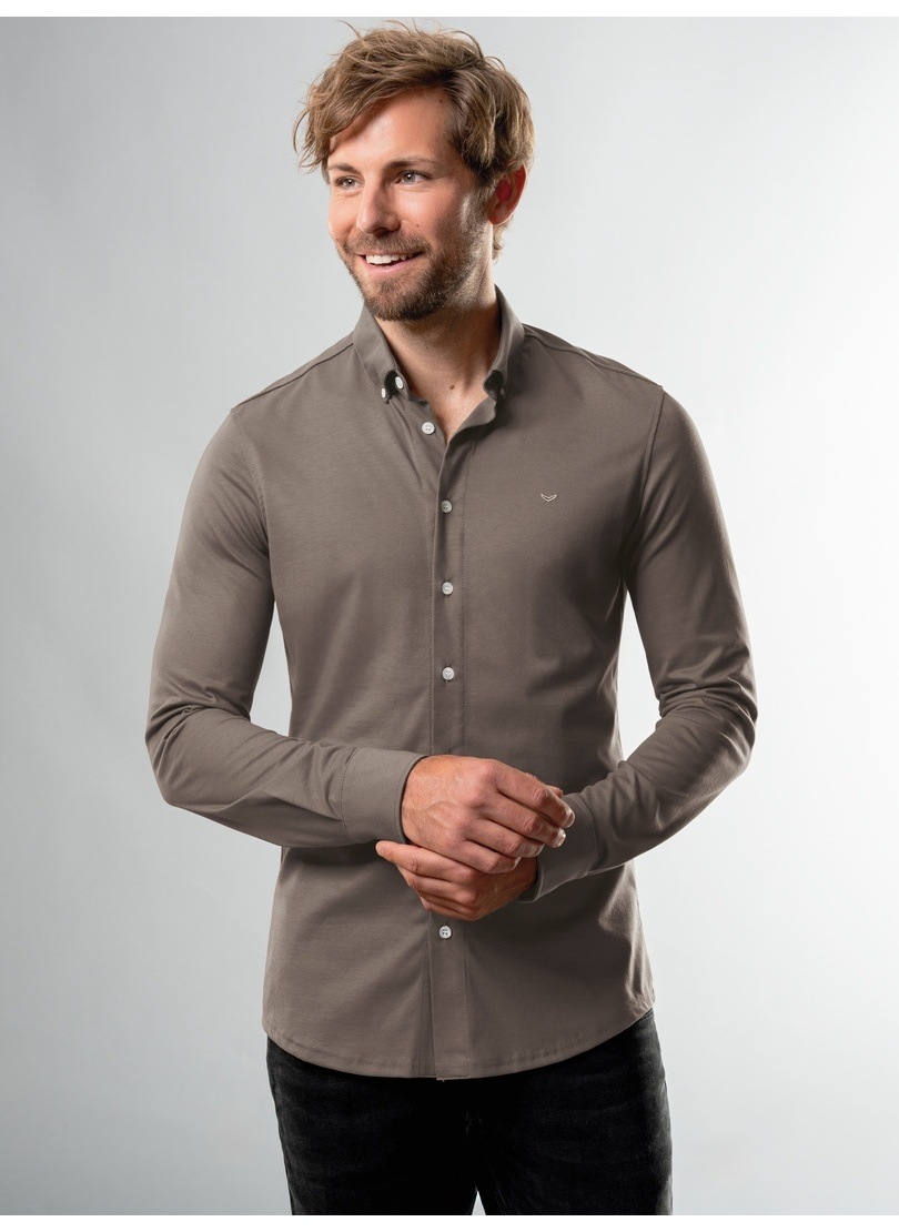 Trigema Poloshirt »TRIGEMA Business-Hemd aus DELUXE-Single-Jersey« von Trigema