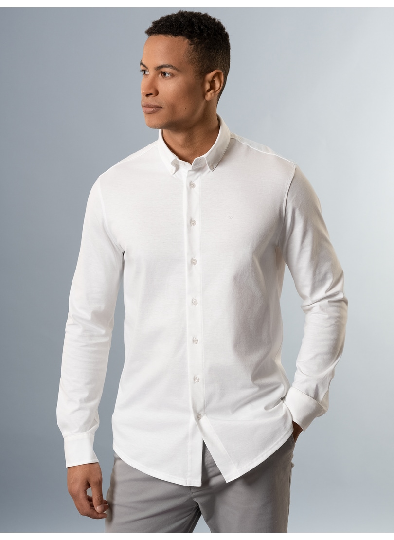 Trigema Poloshirt »TRIGEMA Business-Hemd aus DELUXE-Single-Jersey« Trigema Poloshirt »TRIGEMA Business-Hemd aus DELUXE-Single-Jersey« von Trigema