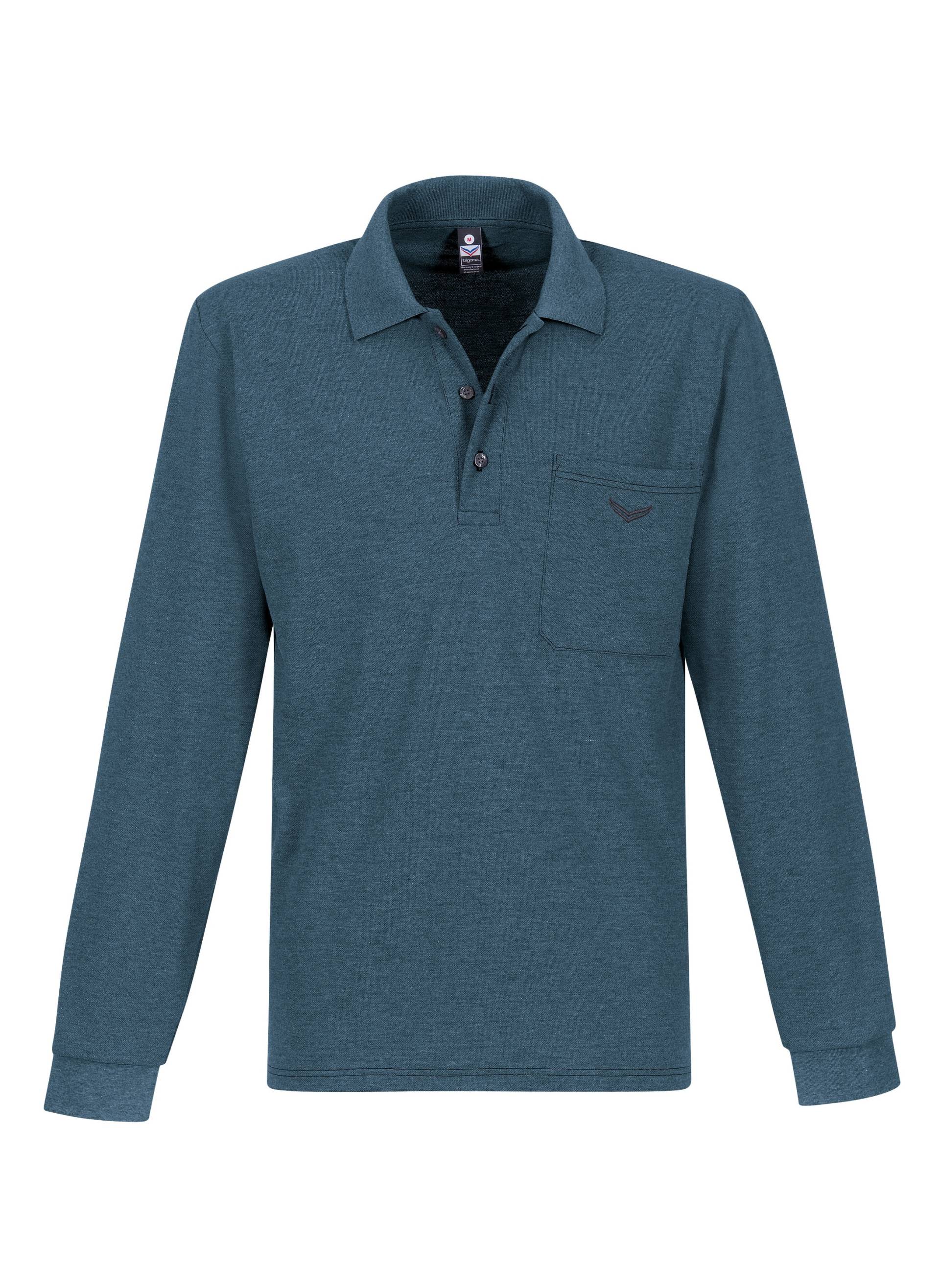 Trigema Poloshirt »TRIGEMA Langarm Poloshirt aus Baumwolle« Trigema Poloshirt »TRIGEMA Langarm Poloshirt aus Baumwolle« von Trigema