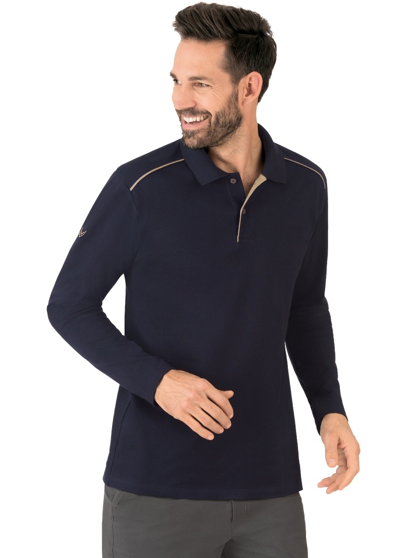 Trigema Poloshirt »TRIGEMA Langarm Poloshirt aus Biobaumwolle« Trigema Poloshirt »TRIGEMA Langarm Poloshirt aus Biobaumwolle« von Trigema