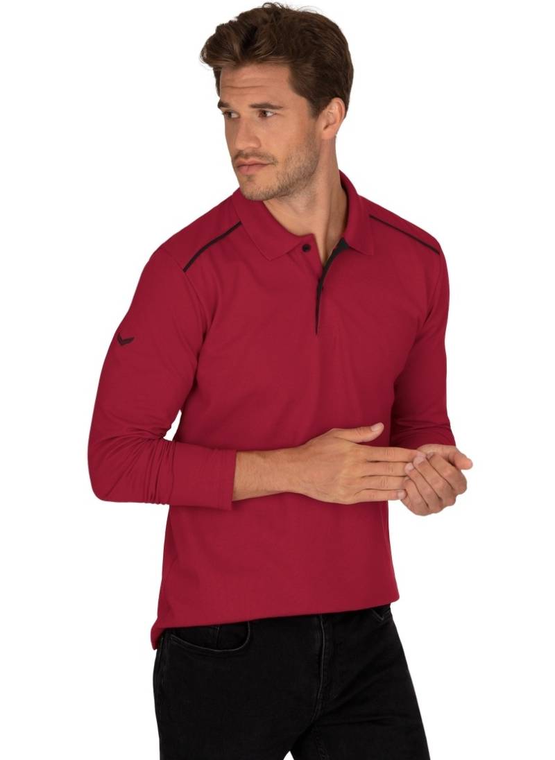 Trigema Poloshirt »TRIGEMA Langarm Poloshirt aus Biobaumwolle« von Trigema