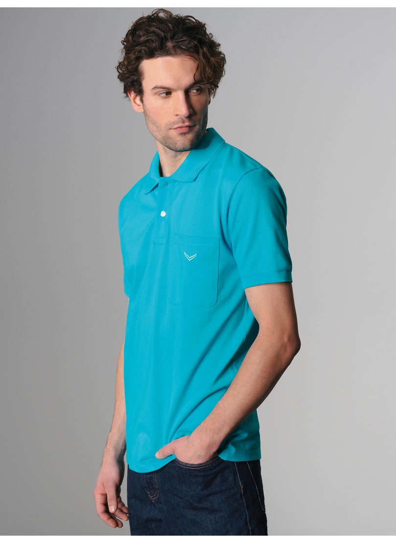 Trigema Poloshirt »TRIGEMA Polohemd mit Brusttasche« von Trigema