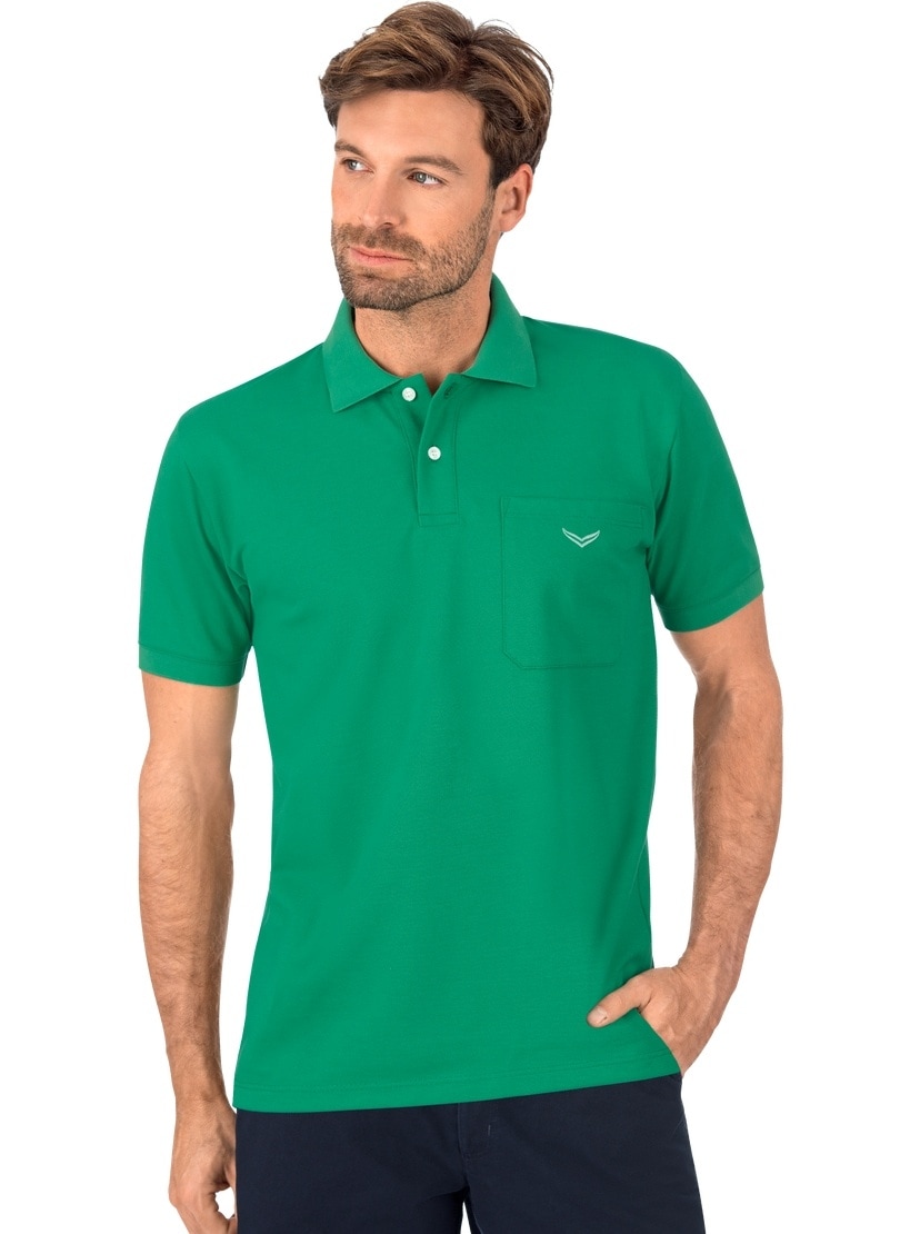 Trigema Poloshirt »TRIGEMA Polohemd mit Brusttasche« von Trigema