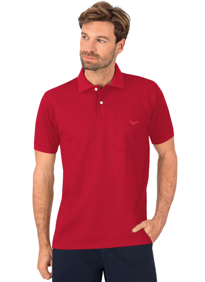 Trigema Poloshirt »TRIGEMA Polohemd mit Brusttasche« von Trigema