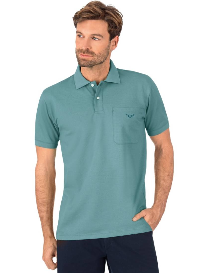 Trigema Poloshirt »TRIGEMA Polohemd mit Brusttasche« von Trigema