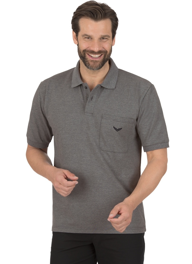 Trigema Poloshirt »TRIGEMA Polohemd mit Brusttasche« von Trigema