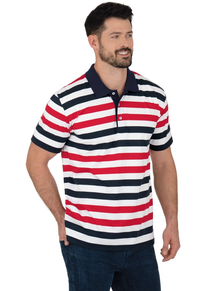 Trigema Poloshirt »TRIGEMA Poloshirt aus DELUXE-Single-Jersey« von Trigema