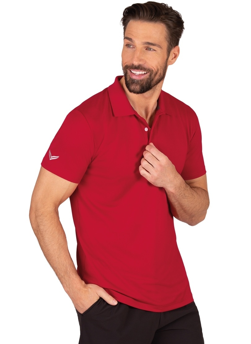 Trigema Poloshirt »TRIGEMA Poloshirt aus Polyester mit Knopfleiste« von Trigema