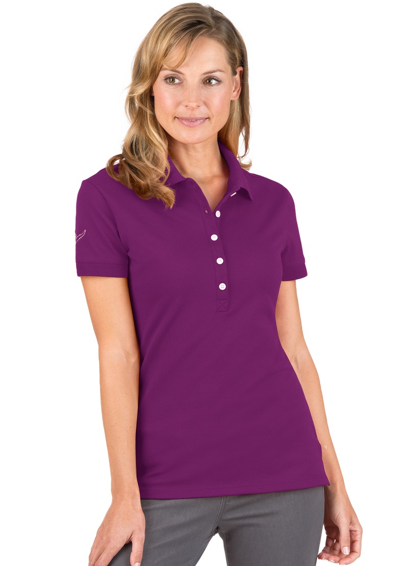 Trigema Poloshirt »TRIGEMA Poloshirt mit Kristallsteinen« Trigema Poloshirt »TRIGEMA Poloshirt mit Kristallsteinen« von Trigema