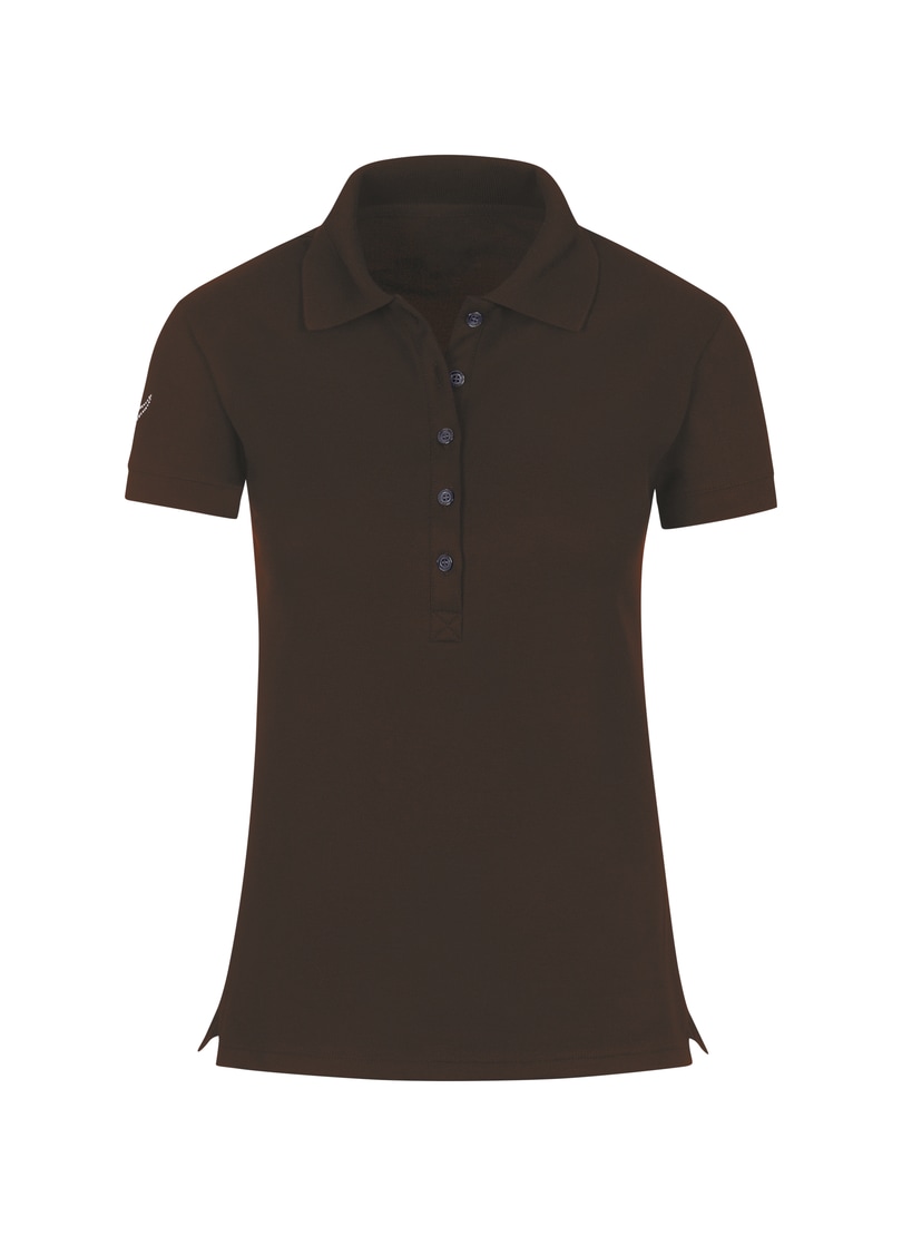 Trigema Poloshirt »TRIGEMA Poloshirt mit Kristallsteinen« von Trigema