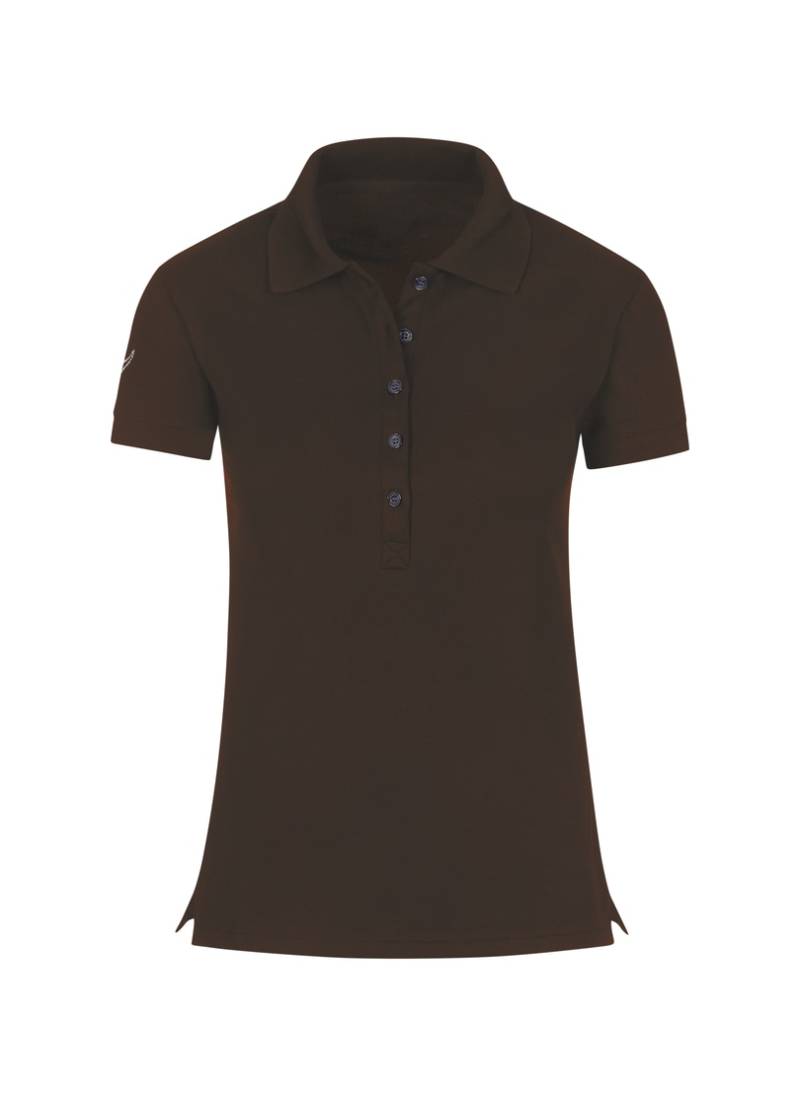 Trigema Poloshirt »TRIGEMA Poloshirt mit Kristallsteinen« von Trigema