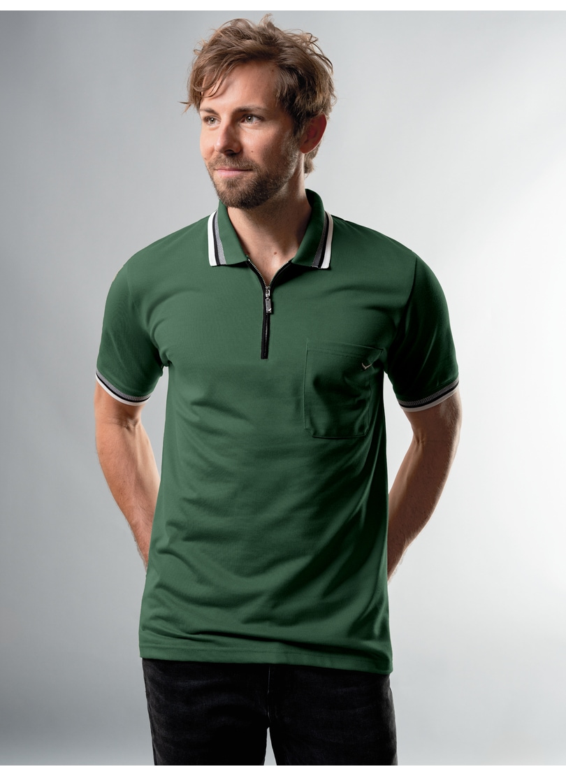 Trigema Poloshirt »TRIGEMA Poloshirt mit Reissverschluss«, (1 tlg.) von Trigema