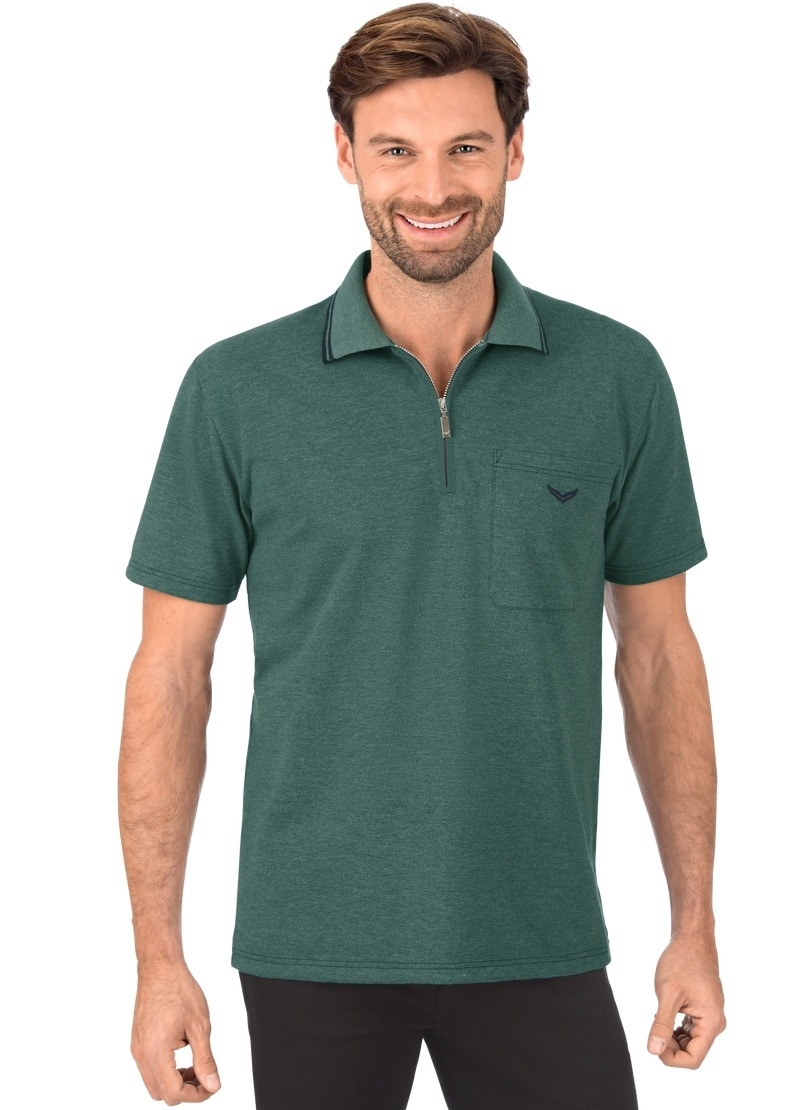 Trigema Poloshirt »TRIGEMA Poloshirt mit Reissverschluss« Trigema Poloshirt »TRIGEMA Poloshirt mit Reissverschluss« von Trigema