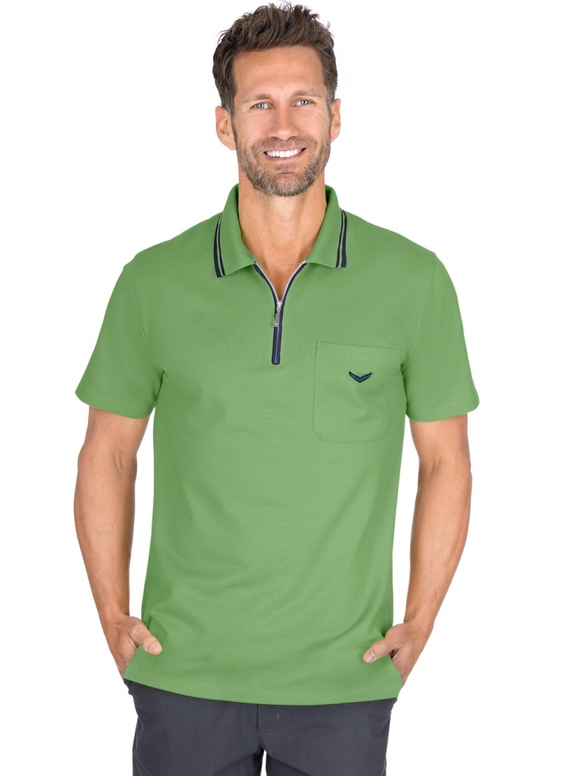 Trigema Poloshirt »TRIGEMA Poloshirt mit Reissverschluss« von Trigema