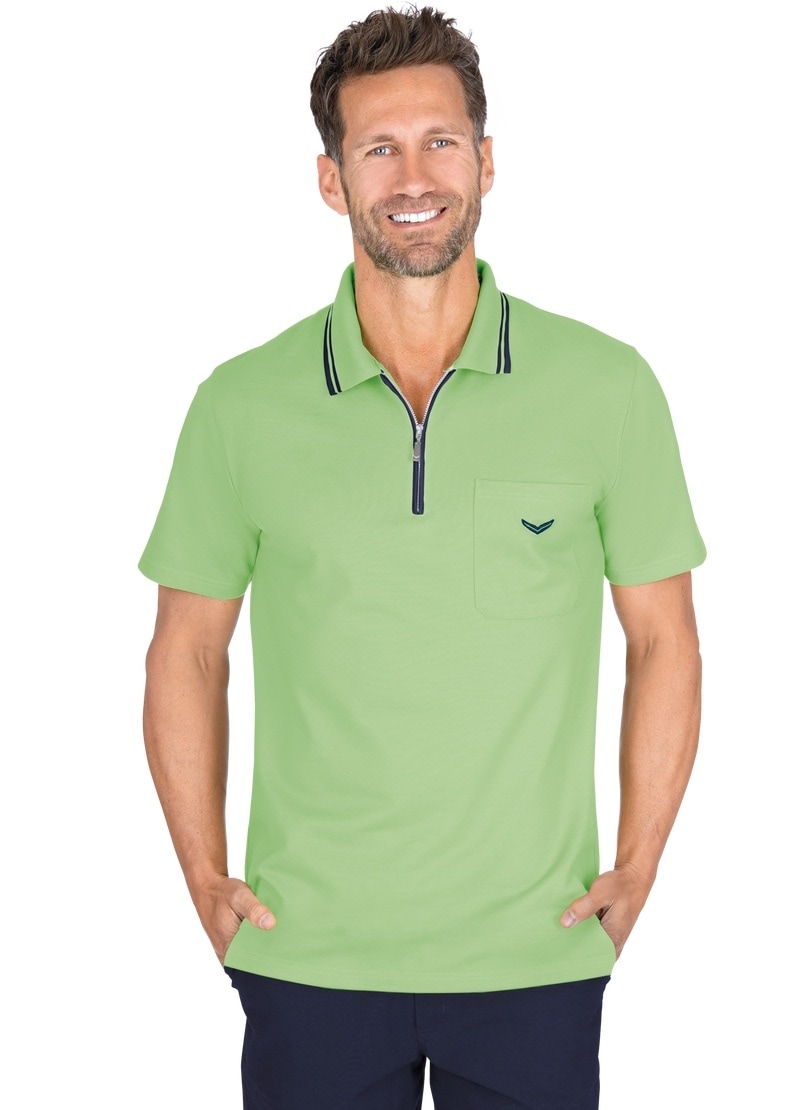 Trigema Poloshirt »TRIGEMA Poloshirt mit Reissverschluss« Trigema Poloshirt »TRIGEMA Poloshirt mit Reissverschluss« von Trigema