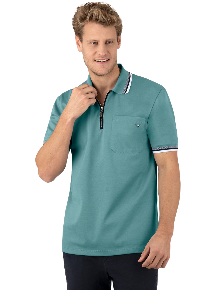Trigema Poloshirt »TRIGEMA Poloshirt mit Reissverschluss« Trigema Poloshirt »TRIGEMA Poloshirt mit Reissverschluss« von Trigema