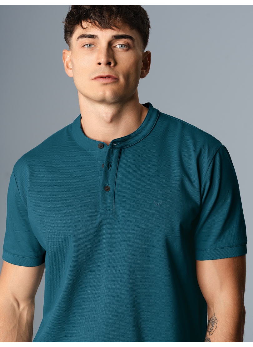 Trigema Poloshirt »TRIGEMA Poloshirt mit Stehkragen«, (1 tlg.) von Trigema