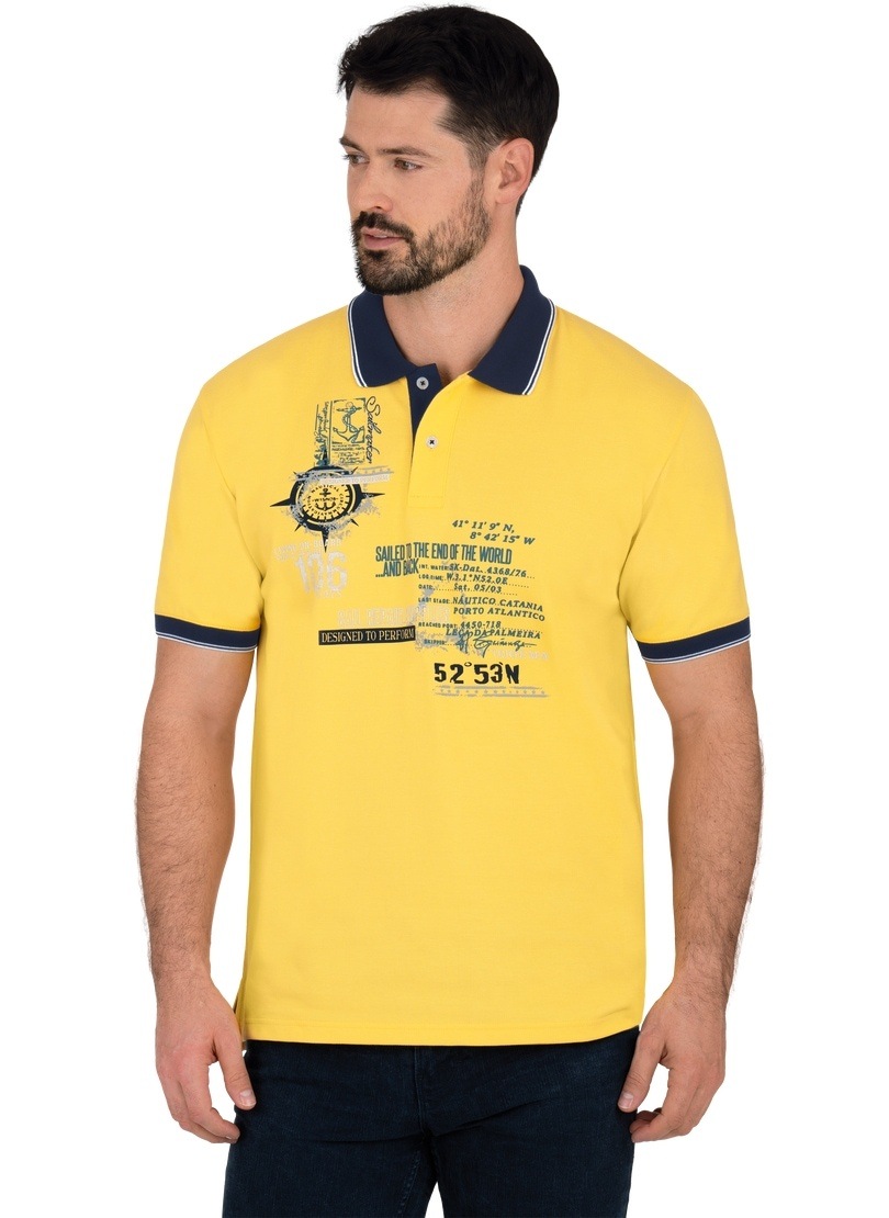 Trigema Poloshirt »TRIGEMA Poloshirt mit maritimem Druckmotiv«, (1 tlg.) von Trigema