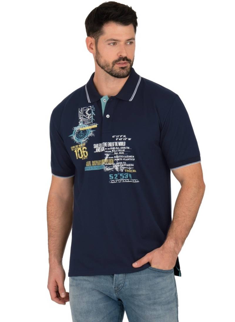 Trigema Poloshirt »TRIGEMA Poloshirt mit maritimem Druckmotiv«, (1 tlg.) von Trigema
