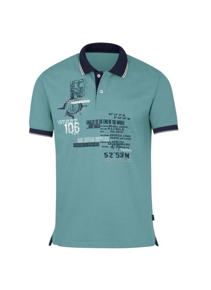 Trigema Poloshirt »TRIGEMA Poloshirt mit maritimem Druckmotiv«, (1 tlg.) von Trigema