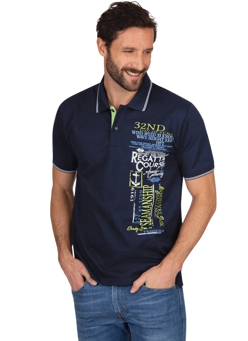 Trigema Poloshirt »TRIGEMA Poloshirt mit maritimem Druckmotiv« Trigema Poloshirt »TRIGEMA Poloshirt mit maritimem Druckmotiv« von Trigema