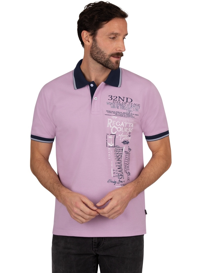 Trigema Poloshirt »TRIGEMA Poloshirt mit maritimem Druckmotiv« von Trigema