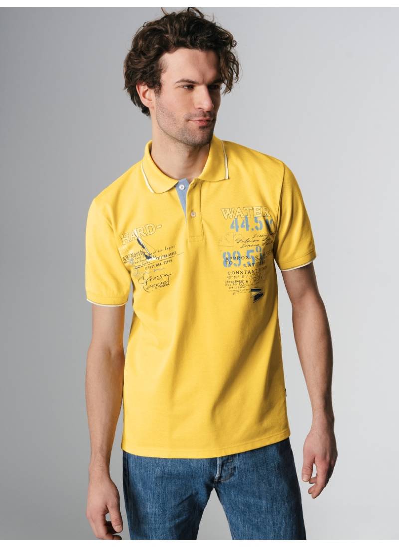Trigema Poloshirt »TRIGEMA Poloshirt mit maritimem Printmotiv«, (1 tlg.) von Trigema