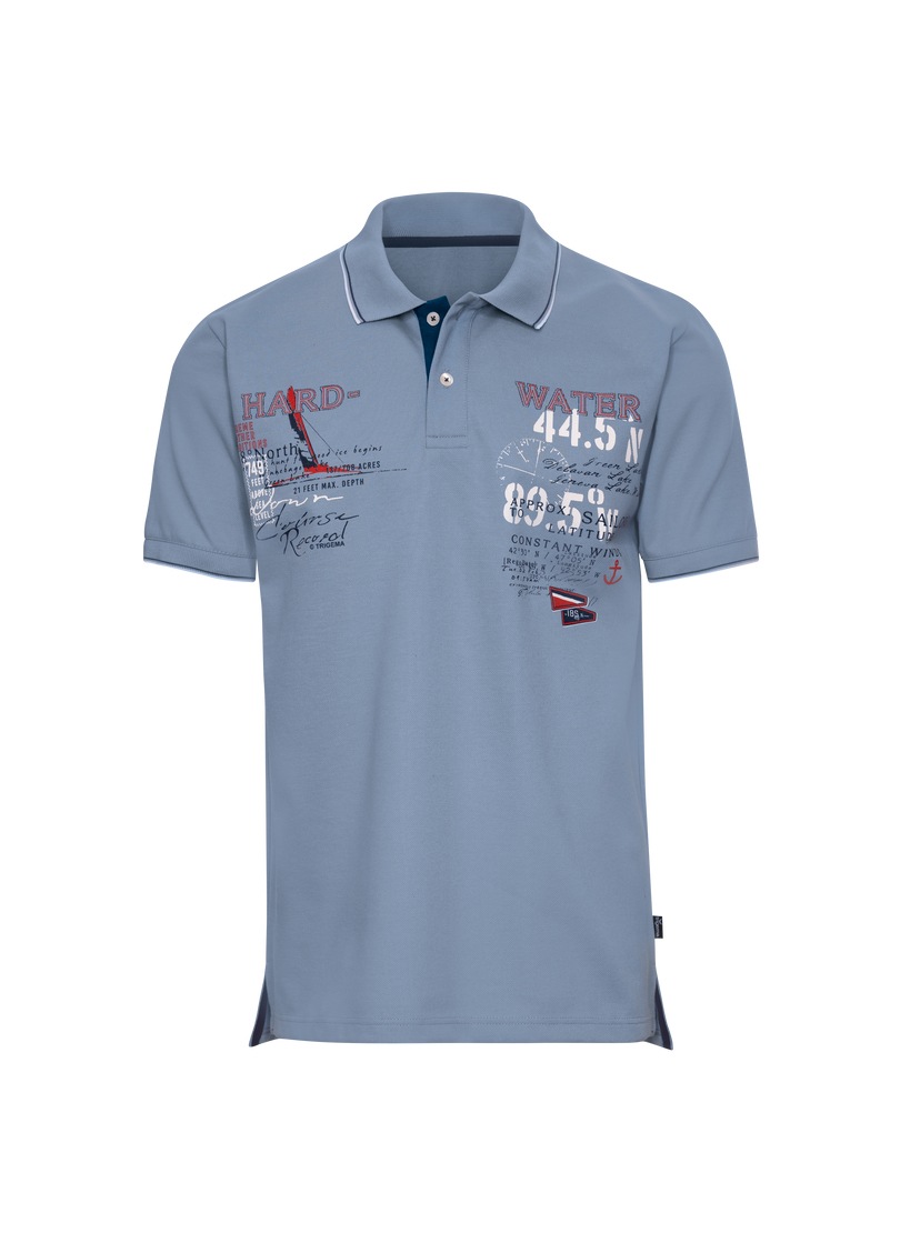 Trigema Poloshirt »TRIGEMA Poloshirt mit maritimem Printmotiv« von Trigema