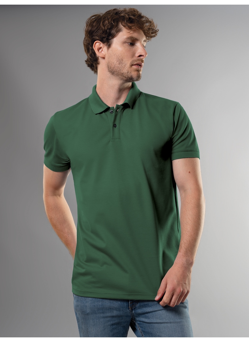 Trigema Poloshirt »TRIGEMA Slim Fit Poloshirt aus DELUXE-Piqué«, (1 tlg.) von Trigema