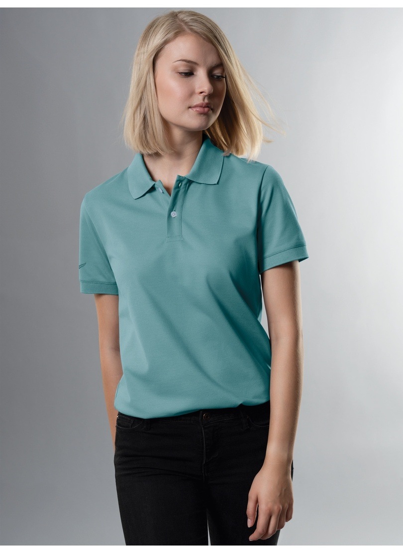 Trigema Poloshirt »TRIGEMA Slim Fit Poloshirt aus DELUXE-Piqué« von Trigema