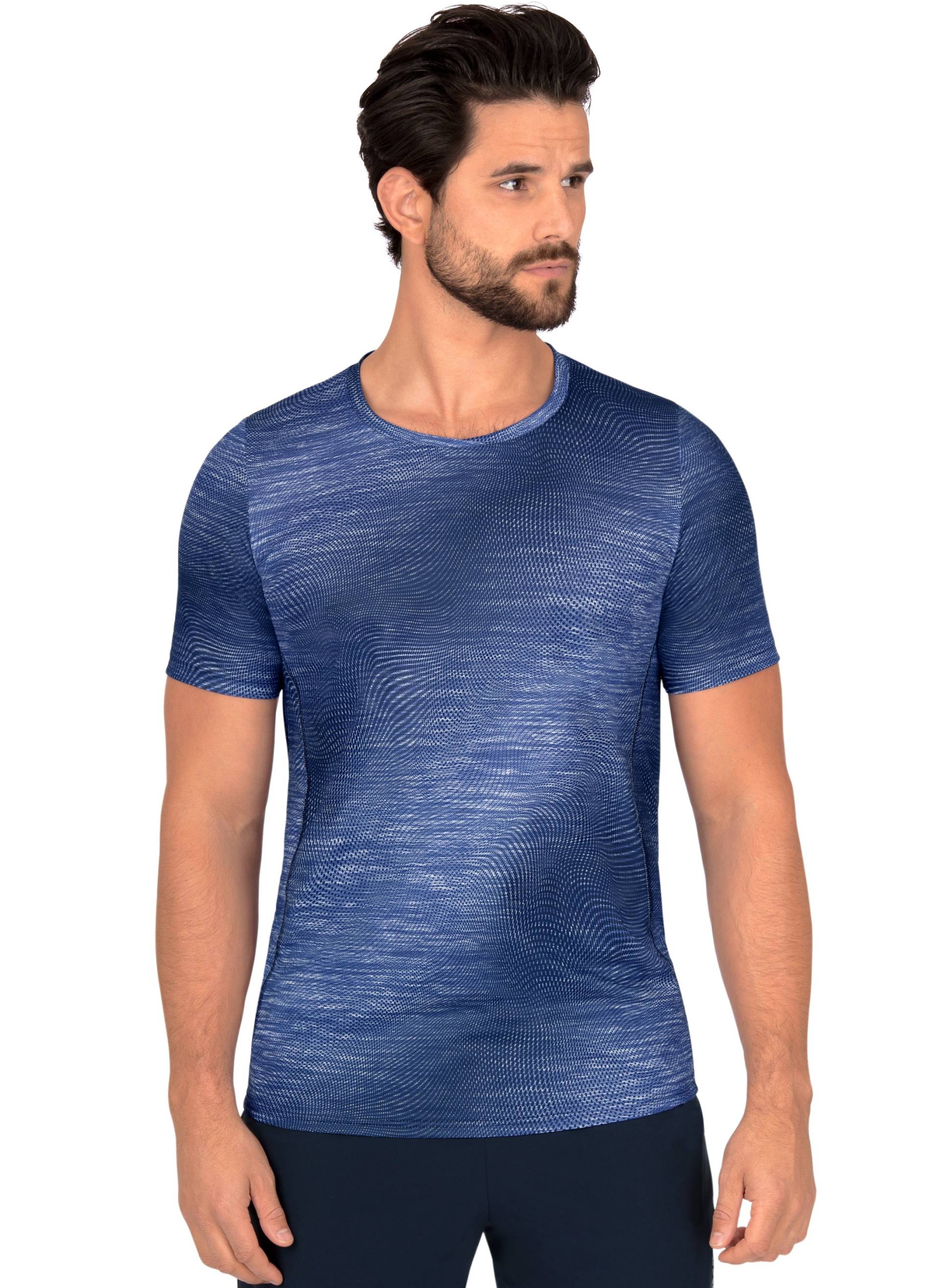 Trigema T-Shirt »TRIGEMA COOLMAX® Sportshirt mit modischem Druck«, (1 tlg.) von Trigema