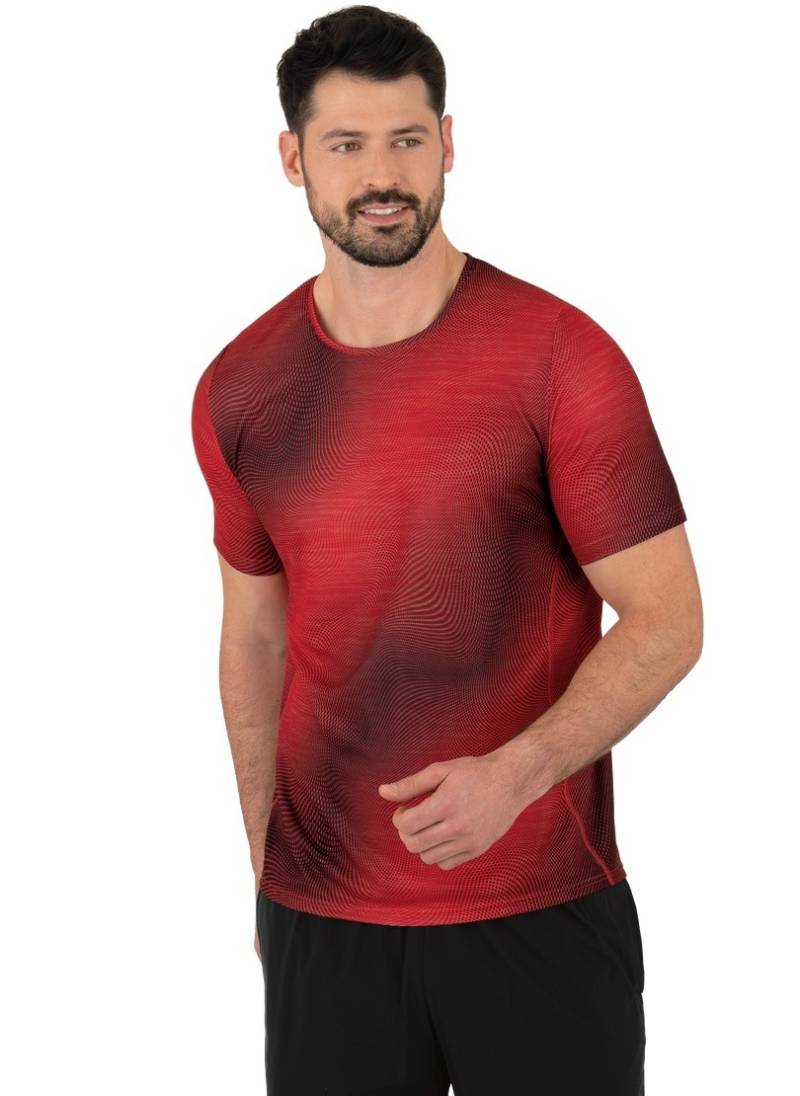 Trigema T-Shirt »TRIGEMA COOLMAX® Sportshirt mit modischem Druck« von Trigema