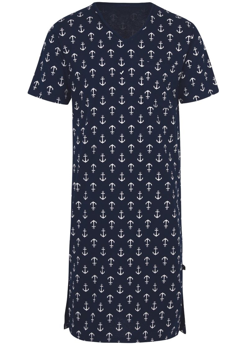 Trigema Pyjama »TRIGEMA Herren Nachthemd mit Anker-Druck« Trigema Pyjama »TRIGEMA Herren Nachthemd mit Anker-Druck« von Trigema