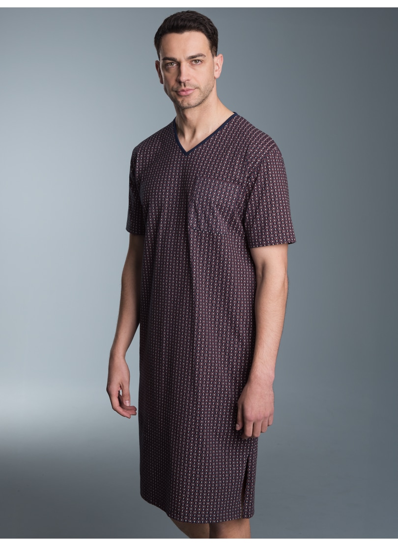 Trigema Pyjama »TRIGEMA Nachthemd mit Allover-Vintage-Print«, (1 tlg.) von Trigema