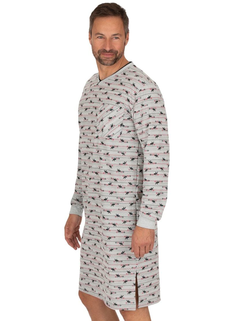 Trigema Pyjama »TRIGEMA Nachthemd mit Elch-Motiven« Trigema Pyjama »TRIGEMA Nachthemd mit Elch-Motiven« von Trigema