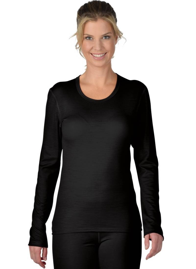 Trigema Longsleeve »TRIGEMA Sportshirt aus Merinowolle« von Trigema