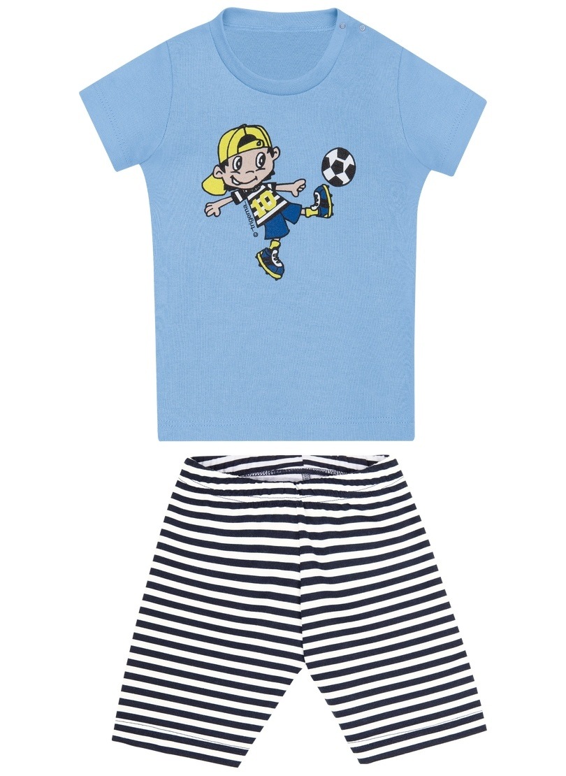 Trigema Schlafanzug »TRIGEMA Kurzer Schlafanzug mit Fussball-Motiv«, (1 tlg.) Trigema Schlafanzug »TRIGEMA Kurzer Schlafanzug mit Fussball-Motiv«, (1 tlg.) von Trigema