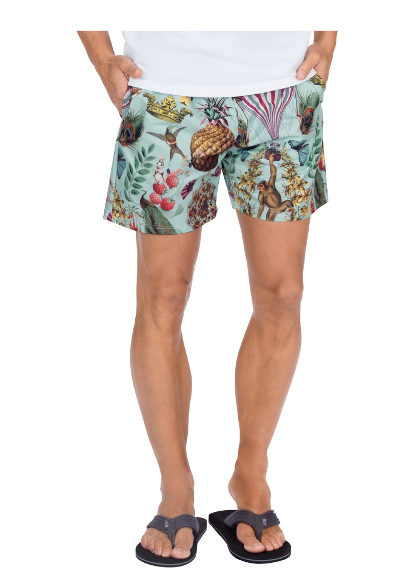 Trigema Shorts »TRIGEMA Bade-/Freizeitshorts mit Druckmotiv«, (1 tlg.) von Trigema