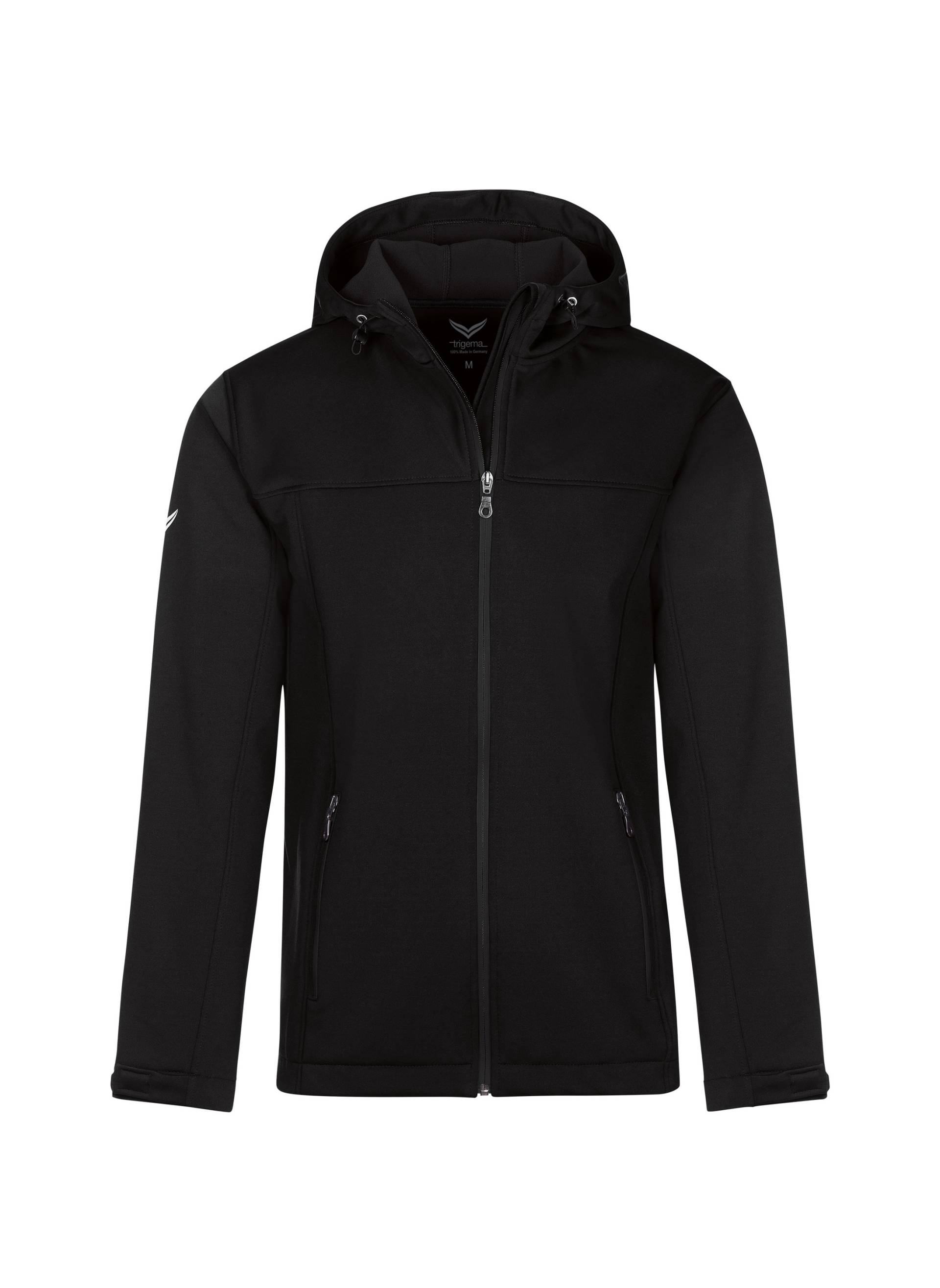 Trigema Softshelljacke »TRIGEMA Klassische Softshell–Kapuzenjacke«, (1 St.) von Trigema