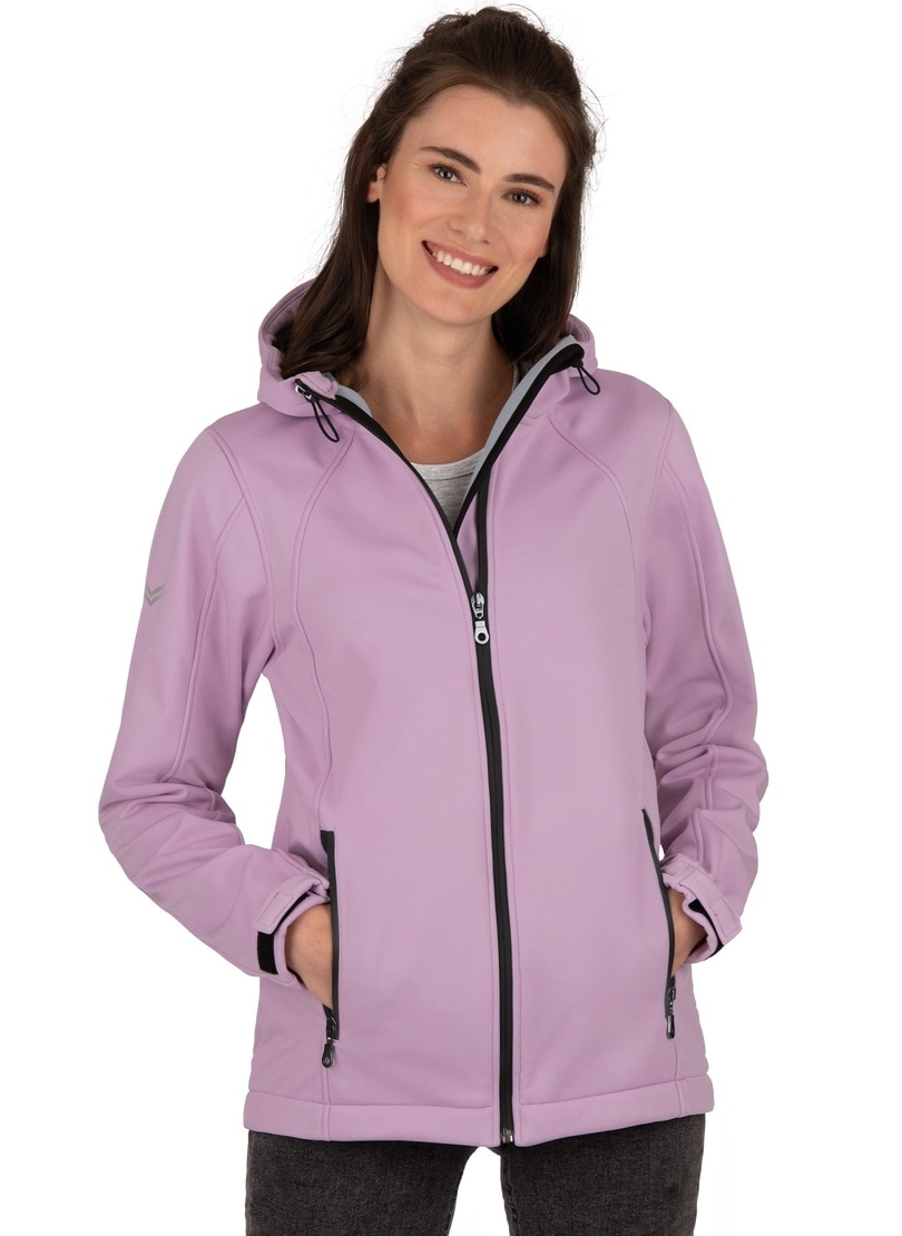 Trigema Softshelljacke »TRIGEMA Taillierte Softshell–Kapuzenjacke«, (1 St.) von Trigema