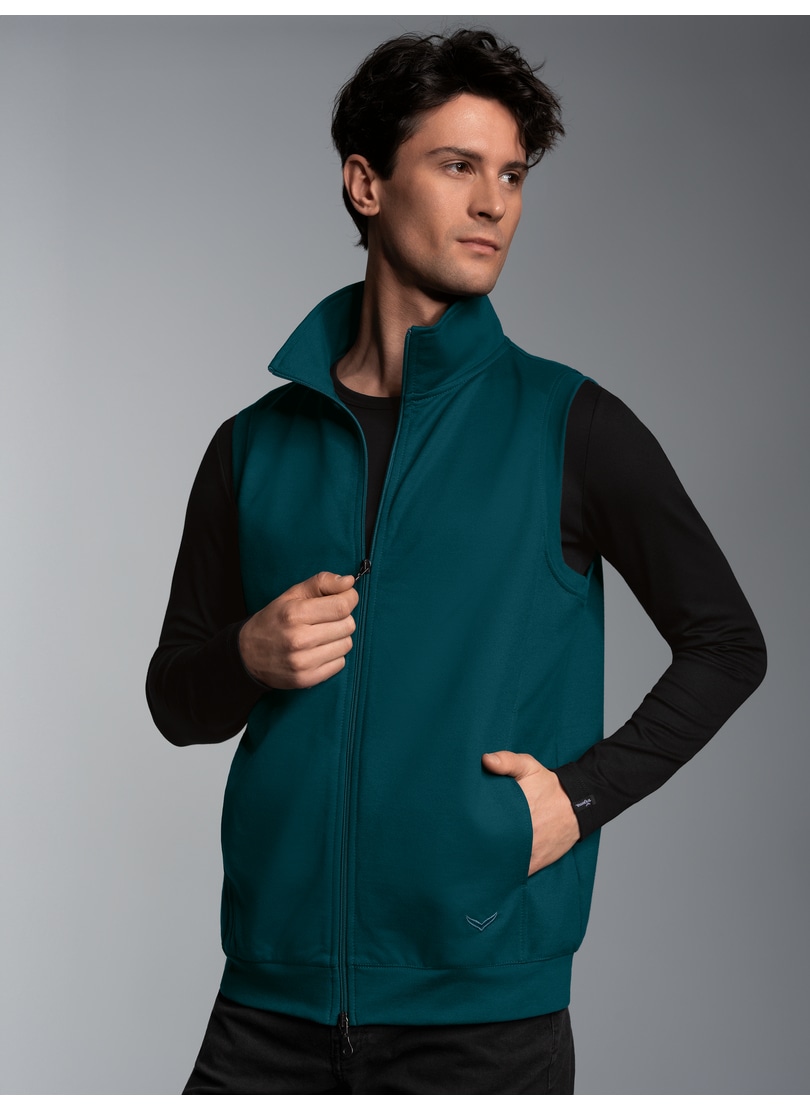 Trigema Steppweste »TRIGEMA Weste aus bequemem Sweat-Material«, (1 tlg.) von Trigema
