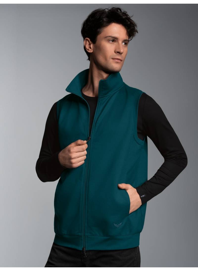 Trigema Steppweste »TRIGEMA Weste aus bequemem Sweat-Material«, (1 tlg.) von Trigema