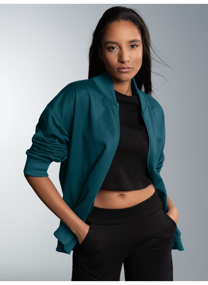 Trigema Sweatjacke »TRIGEMA Collegejacke in weicher Sweat-Qualität« Trigema Sweatjacke »TRIGEMA Collegejacke in weicher Sweat-Qualität« von Trigema