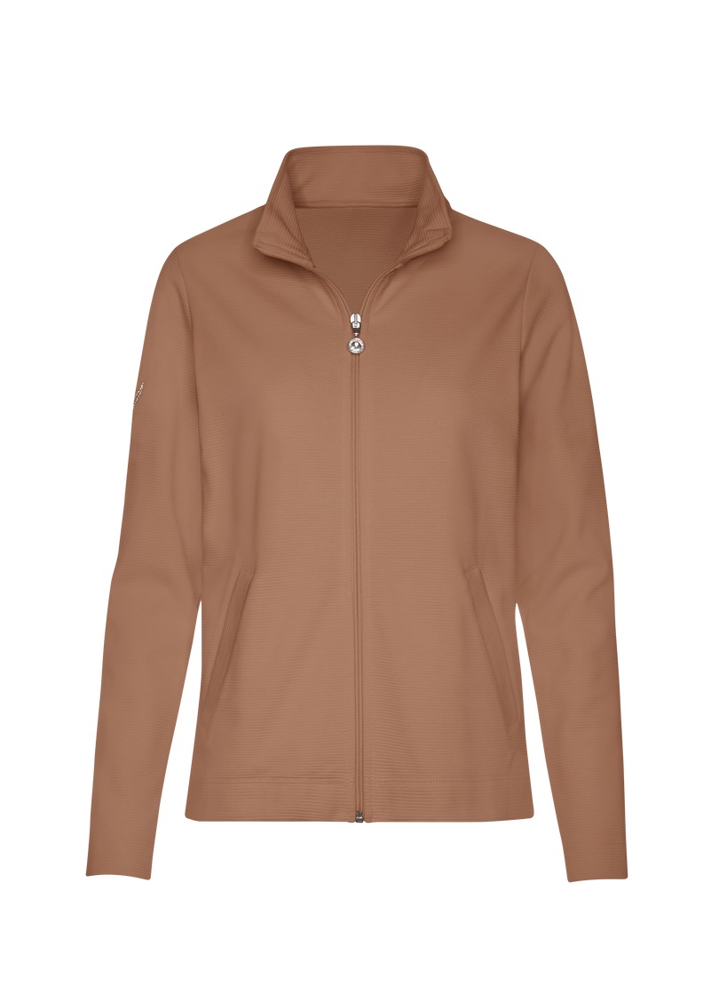Trigema Sweatjacke »TRIGEMA Jacke mit funkelnden Strass-Steinen« Trigema Sweatjacke »TRIGEMA Jacke mit funkelnden Strass-Steinen« von Trigema