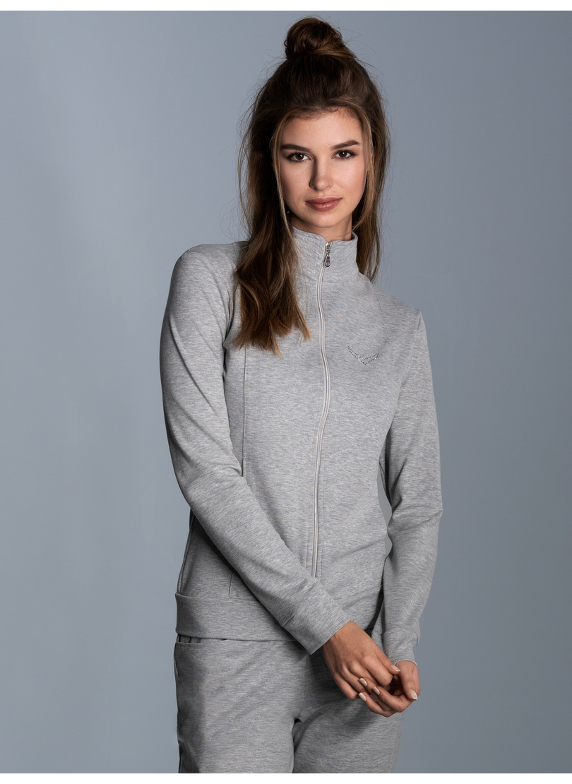 Trigema Sweatjacke »TRIGEMA Jacke veredelt mit Kristallsteinen« Trigema Sweatjacke »TRIGEMA Jacke veredelt mit Kristallsteinen« von Trigema